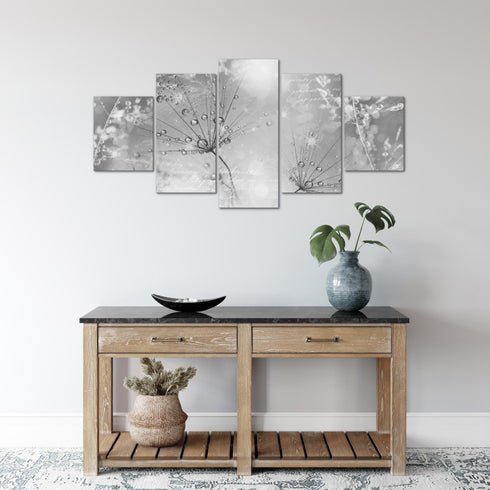 Wandbilder Wohnzimmer XXL Pusteblume Moderne Bild Gräser